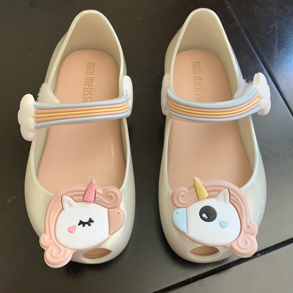 Like new Mini Melissa jelly shoes